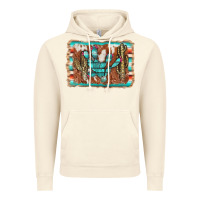 Vintage Artic cactus cowhide serape Vintage Hoodie - AdoDesignShop