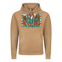 Vintage Camel cactus cowhide serape Vintage Hoodie - AdoDesignShop