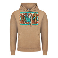 Vintage Coffee cactus cowhide serape Vintage Hoodie - AdoDesignShop