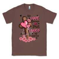 Chestnut valentine cross Classic Tee - MaliasSmallBusiness