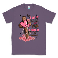 Lavender valentine cross Classic Tee - MaliasSmallBusiness