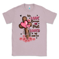 Lilac valentine cross Classic Tee - MaliasSmallBusiness