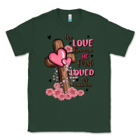Sports Green valentine cross Classic Tee - MaliasSmallBusiness