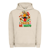 Pigment French Oak My first cinco de mayo Urban Hoodie - FaDigitalArtStudio