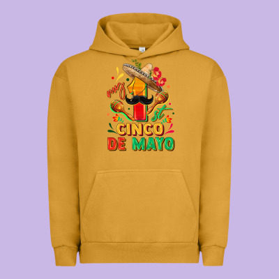 My First Cinco De Mayo Urban Hoodie Designed By Fadigitalartstudio
