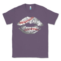Lavender baseball lips Classic Tee - AdoDesignShop