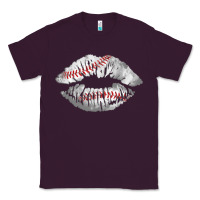 Plum baseball lips Classic Tee - AdoDesignShop