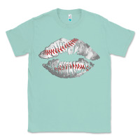 Seafoam baseball lips Classic Tee - AdoDesignShop