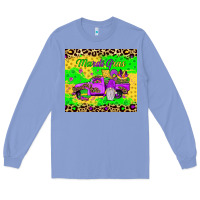 Colony Blue mardi gras gnome truck Long Sleeve Tee - JahusDesignShop
