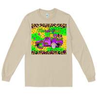 Mushroom mardi gras gnome truck Long Sleeve Tee - JahusDesignShop