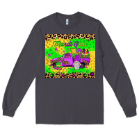 Smoke mardi gras gnome truck Long Sleeve Tee - JahusDesignShop