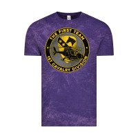 Cloud Purple the first team 1st cavalry division Vintage Tee - Jasminsmagicworld