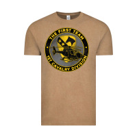 Vintage Coffee the first team 1st cavalry division Vintage Tee - Jasminsmagicworld