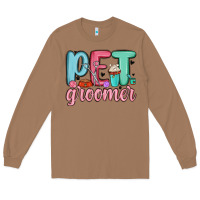 Toasted Coconut pet groomer Long Sleeve Tee - MaliasSmallBusiness