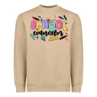 Mushroom school counselor Heavyweight Sweatshirt - MaliasSmallBusiness