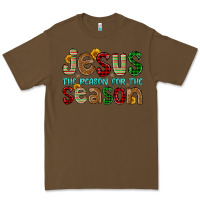 Cacao jesus the reason for the season Premium Tee - FaDigitalArtStudio