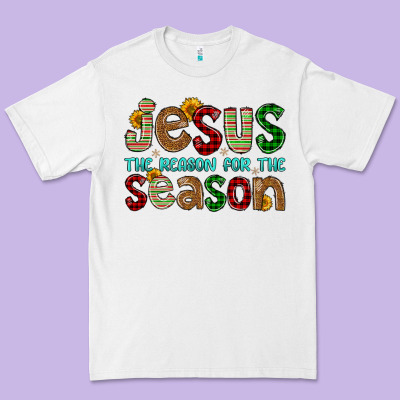 Jesus The Reason For The Season Premium Tee Designed By Fadigitalartstudio