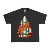 Pigment Black turquoise serape tooled leather arrowhead Urban Heavy Tee - Jasminsmagicworld