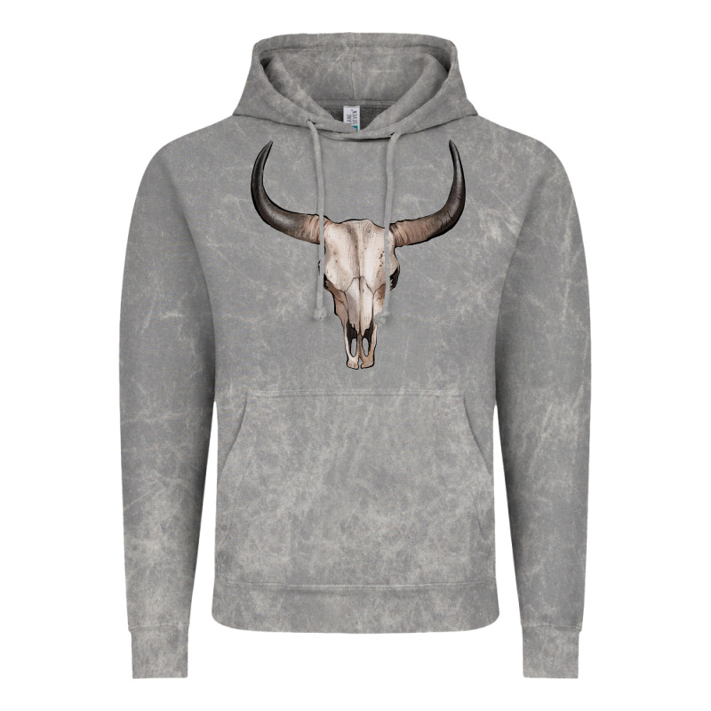 Bullskull Vintage Hoodie by Artiststas | Teevron