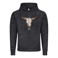 Vintage Black bullskull Vintage Hoodie - Artiststas