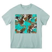 Arona cheetah cowhide tumbler Heavy Core Tee - BarkalooDesign
