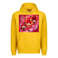 Lemon gnomies with food elements tumbler hjf Premium Hoodie - HowdyJamesFarm