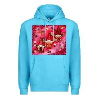 Ocean Blue gnomies with food elements tumbler hjf Premium Hoodie - HowdyJamesFarm