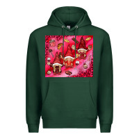 Sports Green gnomies with food elements tumbler hjf Premium Hoodie - HowdyJamesFarm