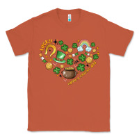 Copper st patricks  hearts Classic Tee - MaliasSmallBusiness