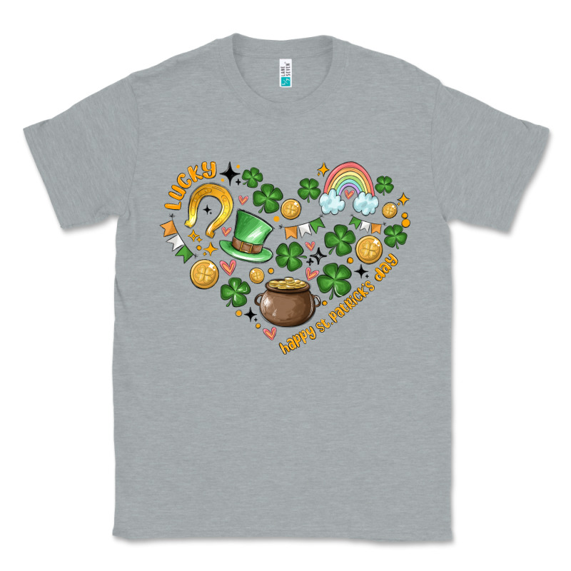 St Patricks  Hearts Classic Tee by MaliasSmallBusiness | Teevron