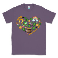 Lavender st patricks  hearts Classic Tee - MaliasSmallBusiness
