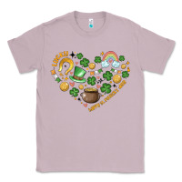 Lilac st patricks  hearts Classic Tee - MaliasSmallBusiness