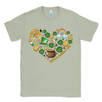 Matcha st patricks  hearts Classic Tee - MaliasSmallBusiness