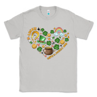 Moon Dust st patricks  hearts Classic Tee - MaliasSmallBusiness