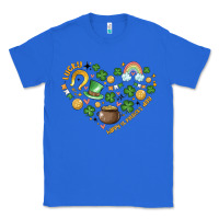 True Royal st patricks  hearts Classic Tee - MaliasSmallBusiness