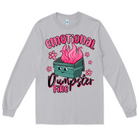 Moon Dust emotional dumpster fire Long Sleeve Tee - MaliasSmallBusiness