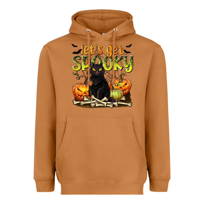 Let's Get Spooky Heavyweight Hoodie by texasbilliewilder | Teevron