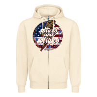 Sandshell Western Stars and Stripes 4th of July Zipper Hoodie - LillyAllenDesigns