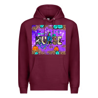 Burgundy nurse halloween Premium Hoodie - JahusDesignShop