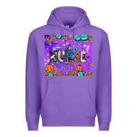 Purple nurse halloween Premium Hoodie - JahusDesignShop