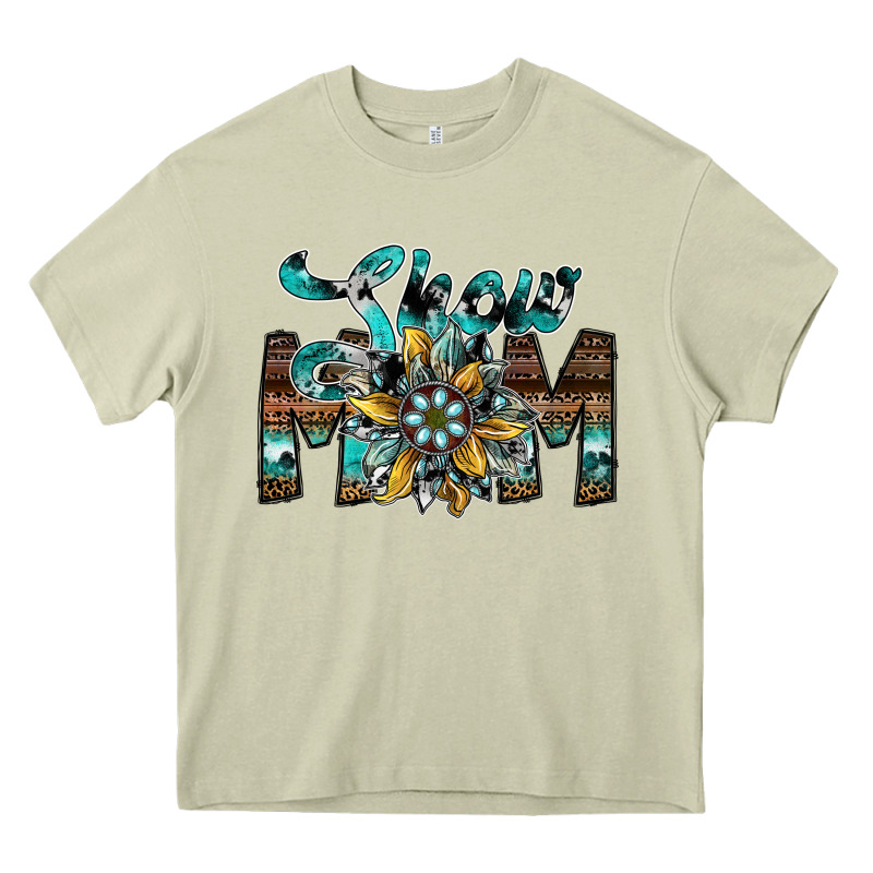 Show Mom Heavy Core Tee by SublimationCraftShop | Teevron