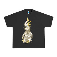 Pigment Black Cockatoo Bird Urban Heavy Tee - LillyAllenDesigns