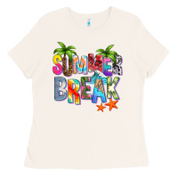 Bone summer break Ladies Tee - Zillion Design Studio