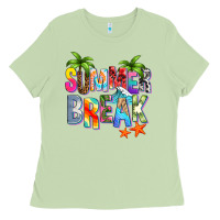 Matcha summer break Ladies Tee - Zillion Design Studio