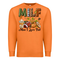 Carrot Milf Man I Love Fall Premium Sweatshirt - texasbilliewilder