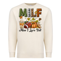 Sandshell Milf Man I Love Fall Premium Sweatshirt - texasbilliewilder