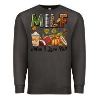 Smoke Milf Man I Love Fall Premium Sweatshirt - texasbilliewilder