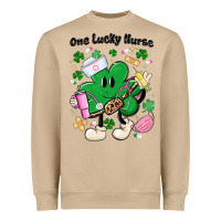 Mushroom one lucky nurse belt bag Heavyweight Sweatshirt - MaliasSmallBusiness