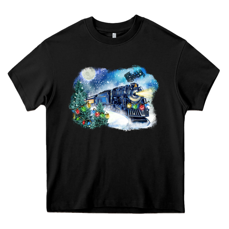 Polar Express Winter Heavy Core Tee by FaDigitalArtStudio | Teevron