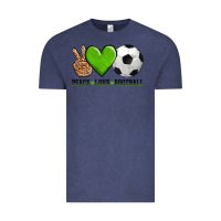 Peace Love Soccer Vintage Tee | Teevron
